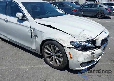 2016 BMW 528I из США, поврежденный, VIN WBA5A5C51GD525883